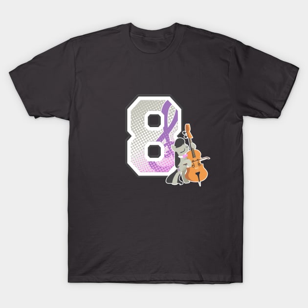 Number 8 T-Shirt by KPShadowsquirrel